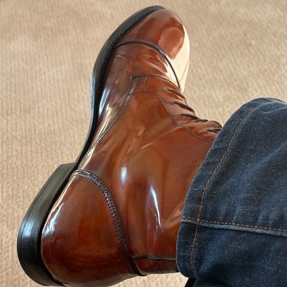 Men\'s handmade dress boot Size 9 1/2 main image 4